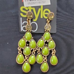 Lime Green Chandler Earrings